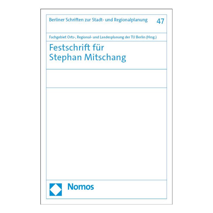 Festschrift für Stephan Mitschang