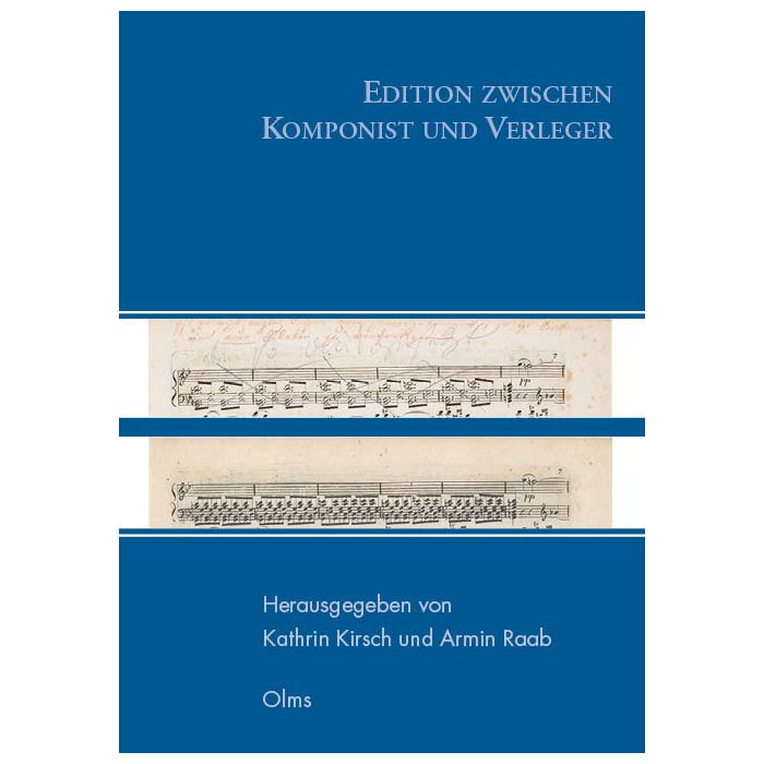 Edition zwischen Komponist und Verleger