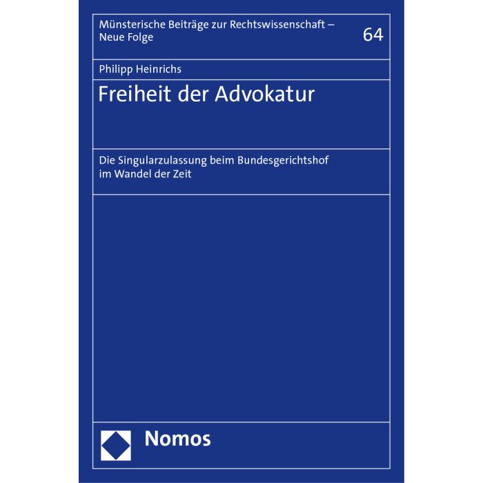 Freiheit der Advokatur
