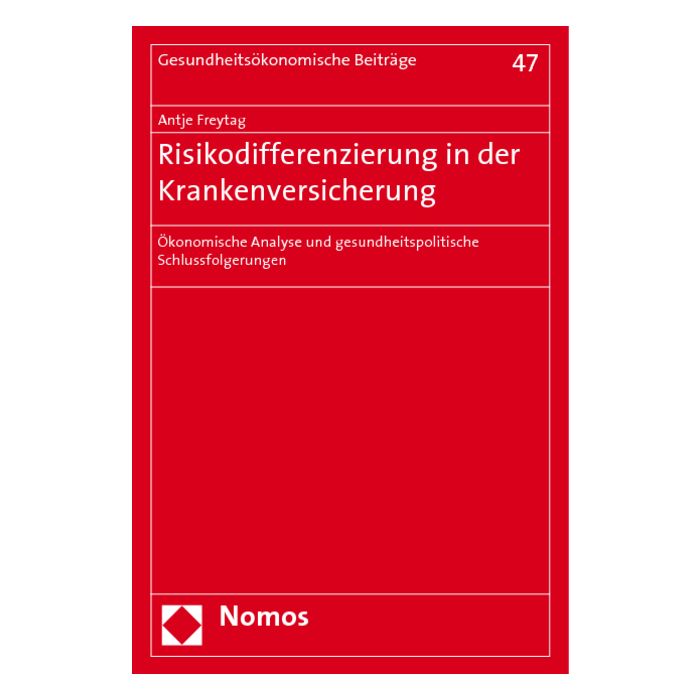 Risikodifferenzierung in der Krankenversicherung