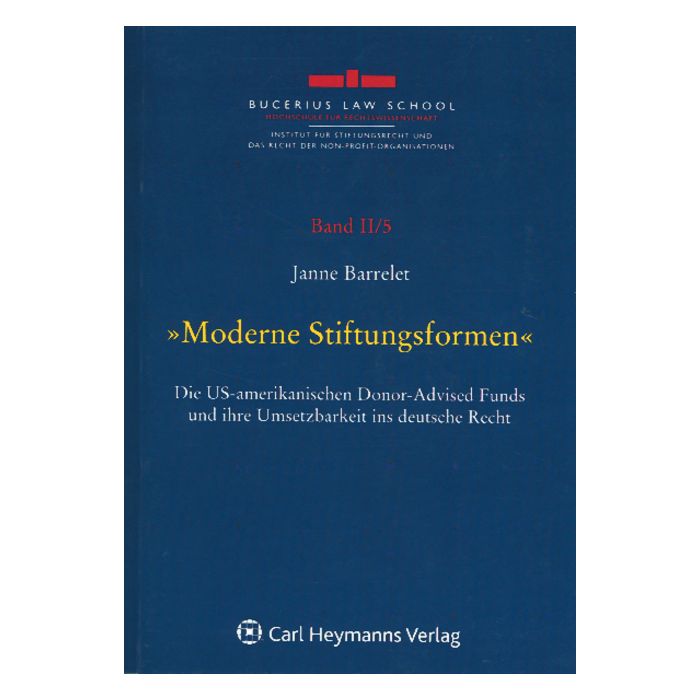 »Moderne Stiftungsformen«