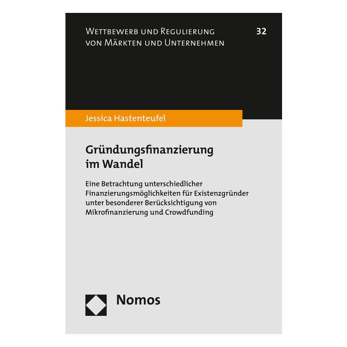 Gründungsfinanzierung im Wandel 
