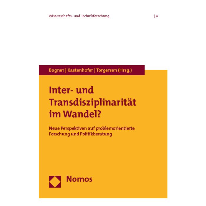 Inter- und Transdisziplinarität im Wandel?