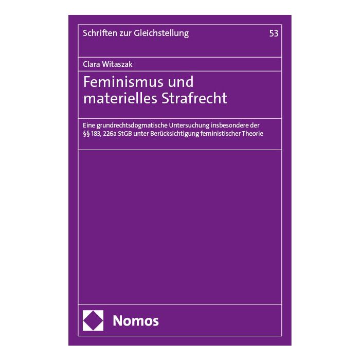 Feminismus und materielles Strafrecht