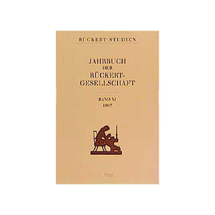 Jahrbuch der Rückert Gesellschaft