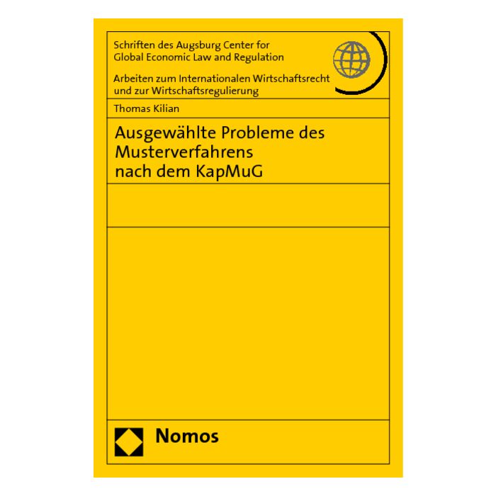 Ausgewählte Probleme des Musterverfahrens nach dem KapMuG
