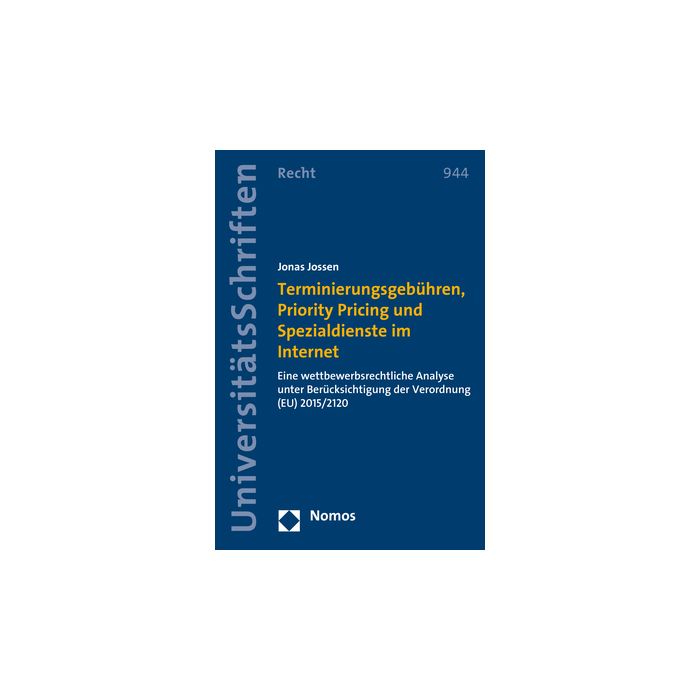 Terminierungsgebühren, Priority Pricing und Spezialdienste im Internet