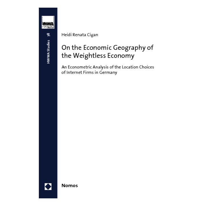 On the Economic Geography of the Weightless Economy