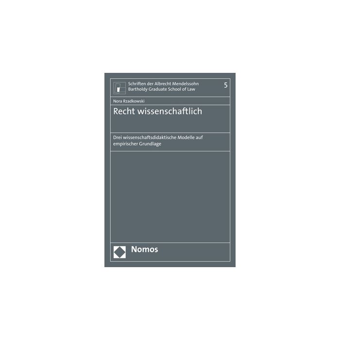 Recht wissenschaftlich
