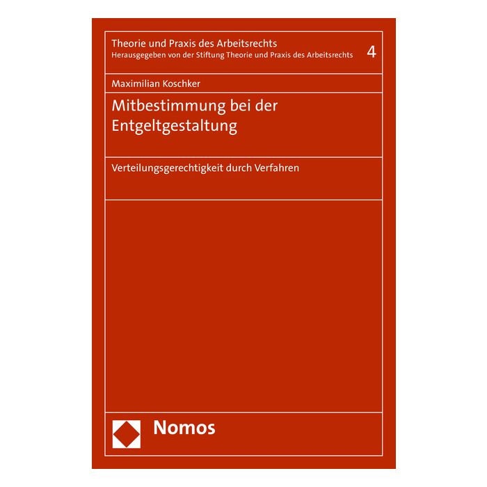 Mitbestimmung bei der Entgeltgestaltung
