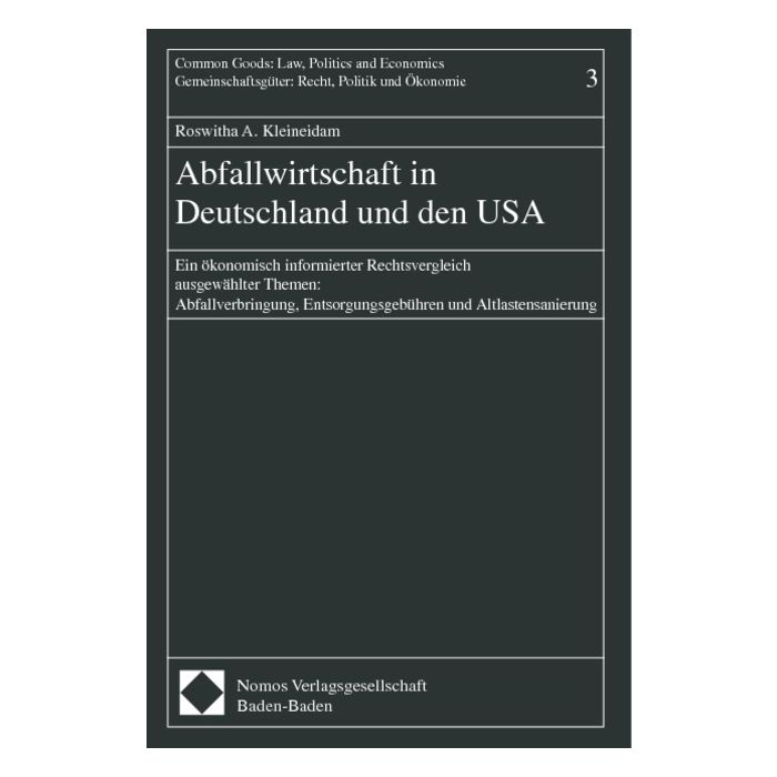 Abfallwirtschaft in Deutschland und den USA