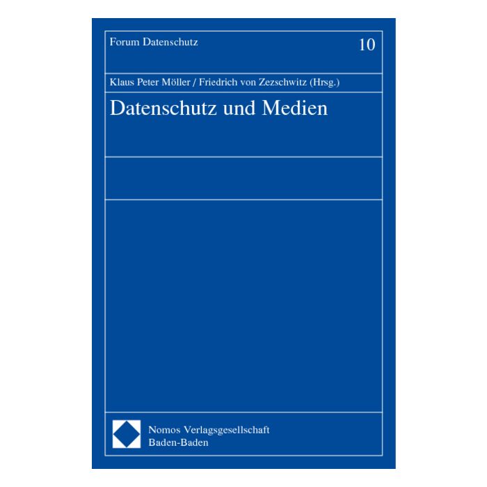 Datenschutz und Medien