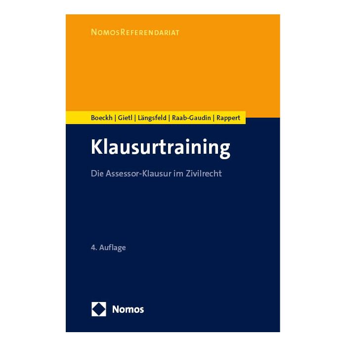 Klausurtraining Klausurtraining