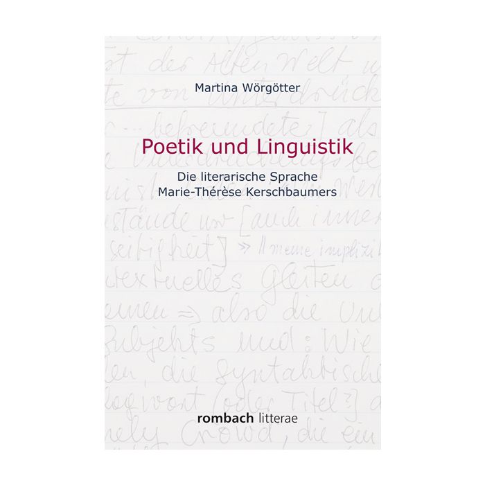 Poetik und Linguistik