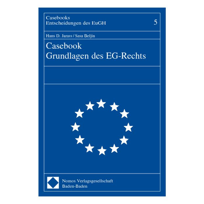 Casebook Grundlagen des EG-Rechts