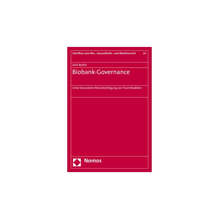 Biobank-Governance