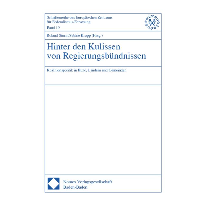 Hinter den Kulissen von Regierungsbündnissen