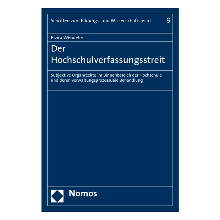 Der Hochschulverfassungsstreit