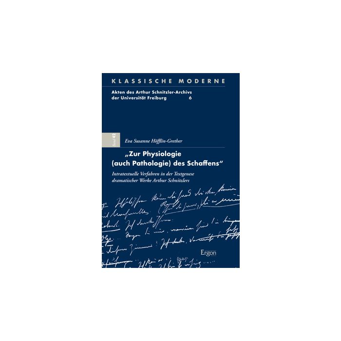 „Zur Physiologie (auch Pathologie) des Schaffens“