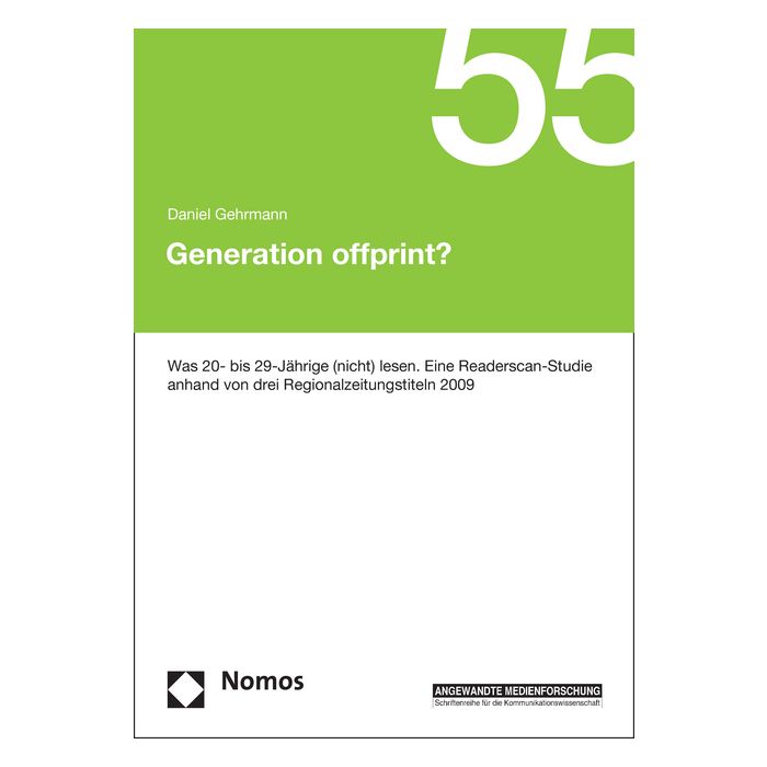 Generation offprint?