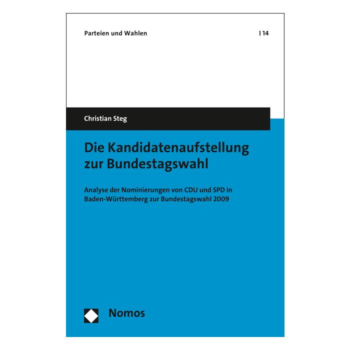 Die Kandidatenaufstellung zur Bundestagswahl