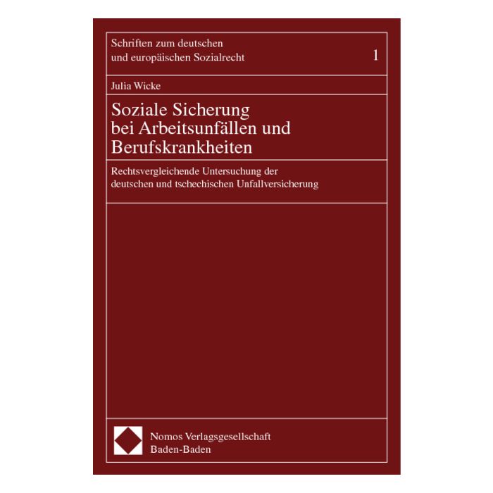 Soziale Sicherung bei Arbeitsunfällen und Berufskrankheiten