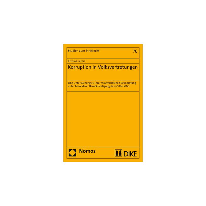 Korruption in Volksvertretungen