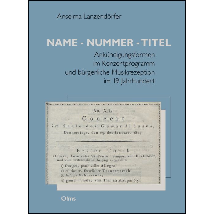 Name - Nummer - Titel