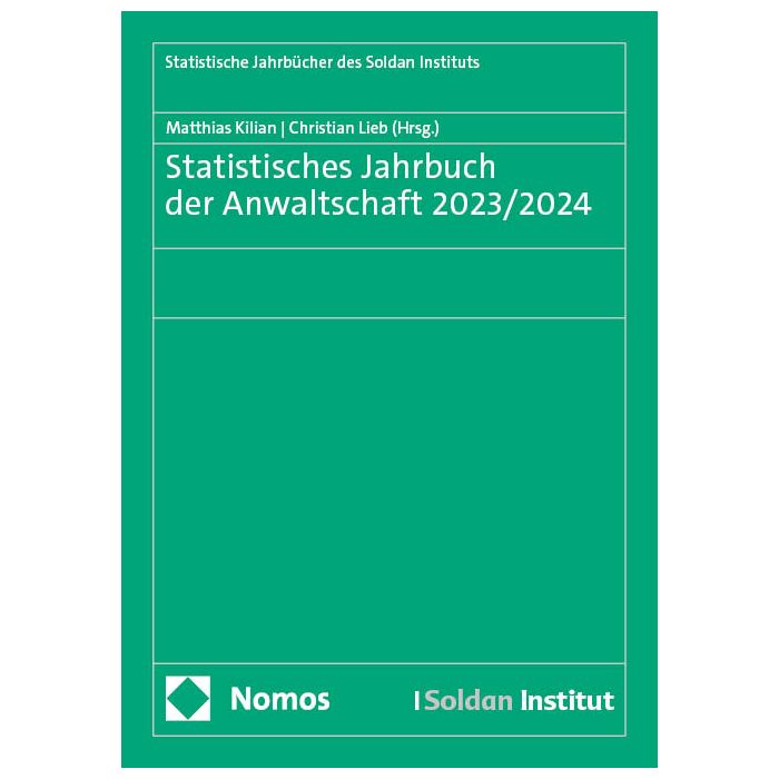 Statistisches Jahrbuch der Anwaltschaft 2023/2024