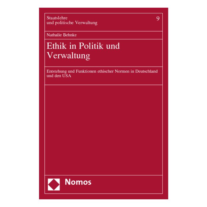 Ethik in Politik und Verwaltung