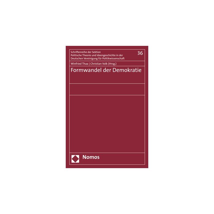 Formwandel der Demokratie