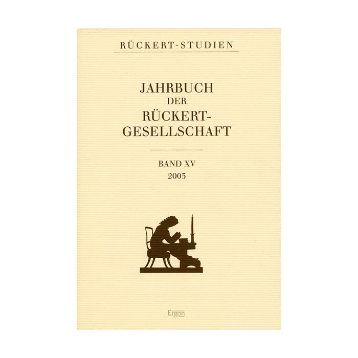 Jahrbuch der Rückert Gesellschaft