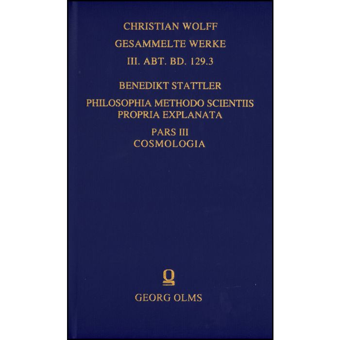 Philosophia methodo scientiis propria explanata