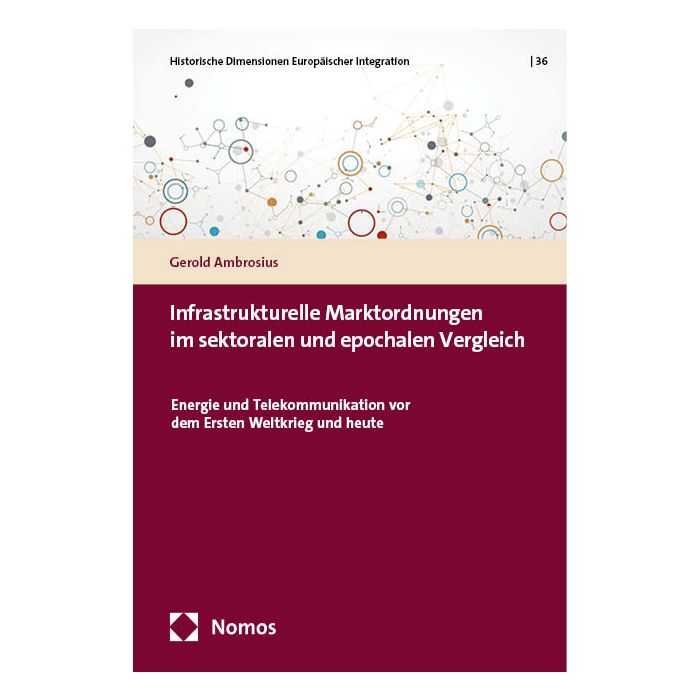 Infrastrukturelle Marktordnungen im sektoralen und epochalen Vergleich Infrastrukturelle Marktordnungen im sektoralen und epochalen Vergleich