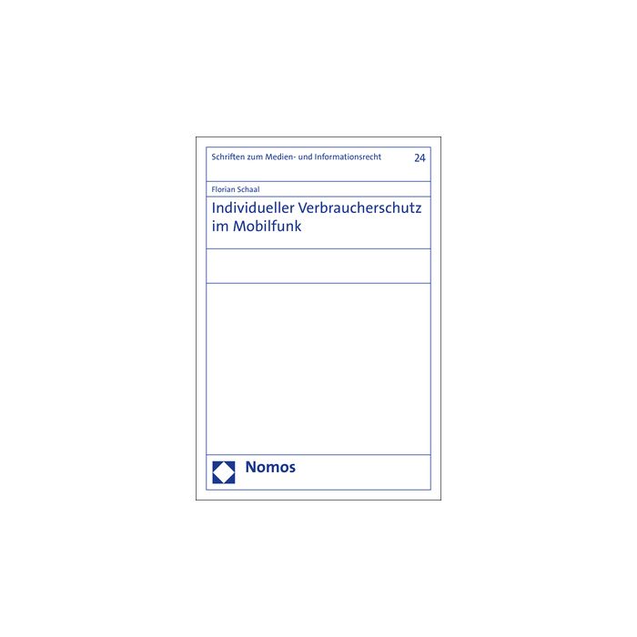 Individueller Verbraucherschutz im Mobilfunk