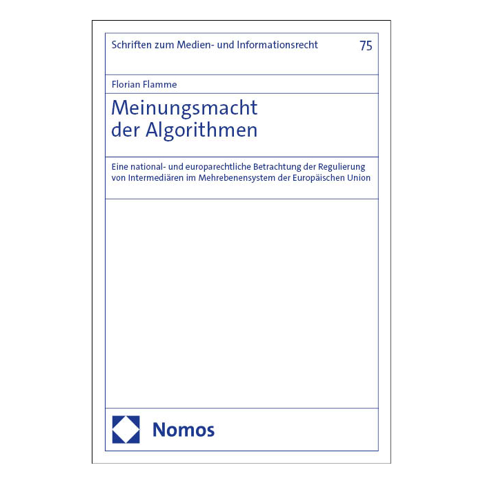 Meinungsmacht der Algorithmen Meinungsmacht der Algorithmen
