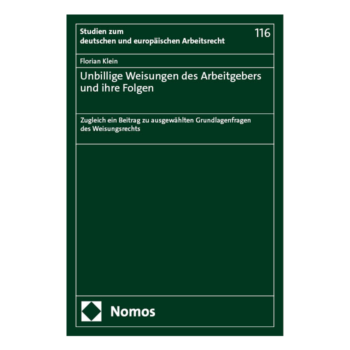 Unbillige Weisungen des Arbeitgebers und ihre Folgen Unbillige Weisungen des Arbeitgebers und ihre Folgen