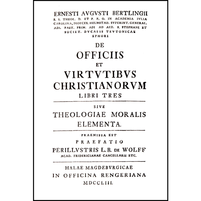 De officiis et virtutibus Christianorum libri tres De officiis et virtutibus Christianorum libri tres