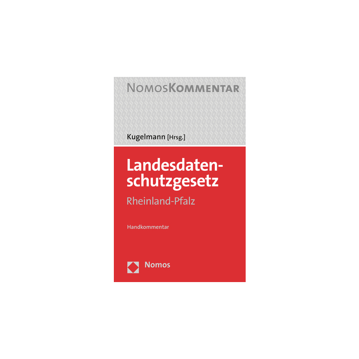 Landesdatenschutzgesetz Rheinland-Pfalz Landesdatenschutzgesetz Rheinland-Pfalz