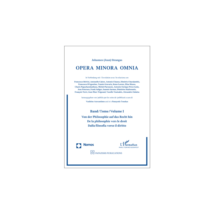 Opera Minora Omnia Opera Minora Omnia