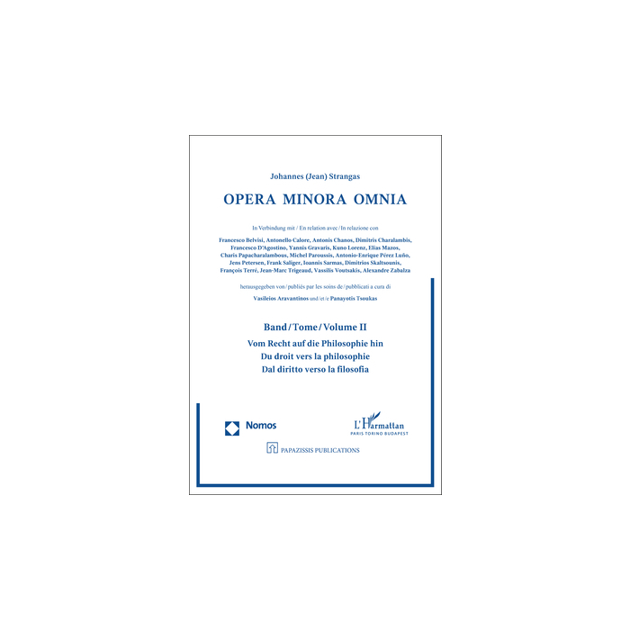Opera Minora Omnia Opera Minora Omnia