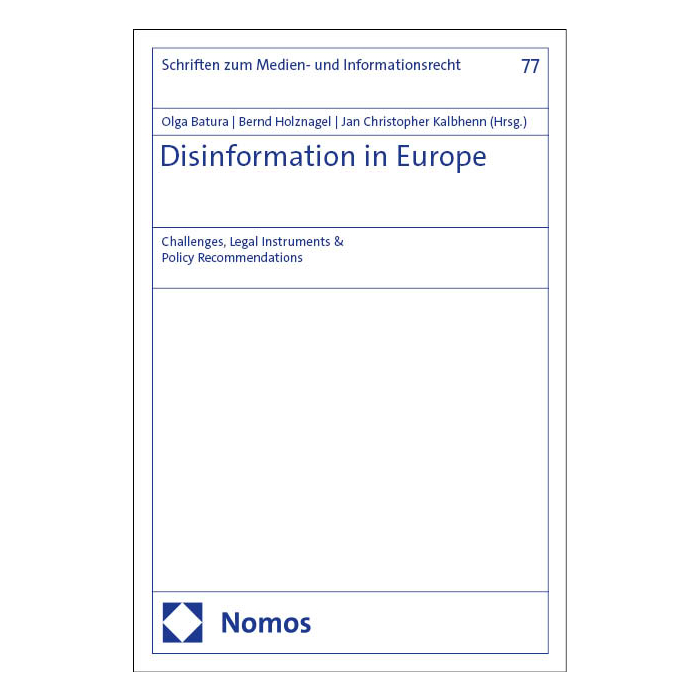 Disinformation in Europe Disinformation in Europe
