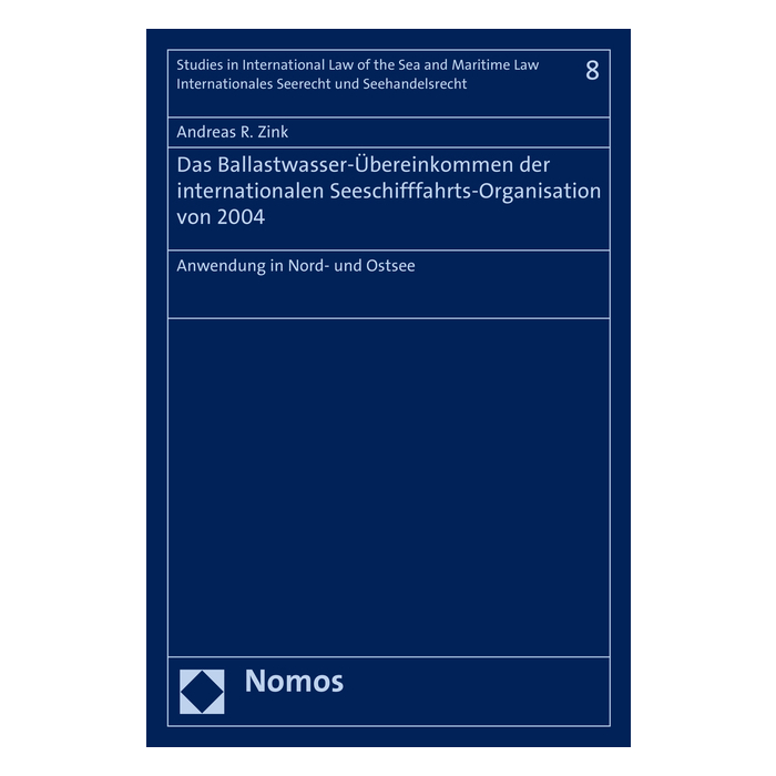 Das Ballastwasser-Übereinkommen der internationalen Seeschifffahrts-Organisation von 2004 Das Ballastwasser-Übereinkommen der internationalen Seeschifffahrts-Organisation von 2004