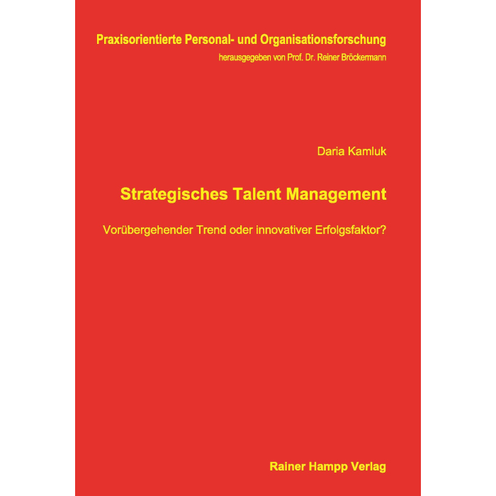 Strategisches Talent Management Strategisches Talent Management