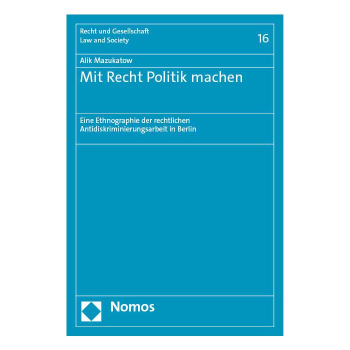 Mit Recht Politik machen Mit Recht Politik machen
