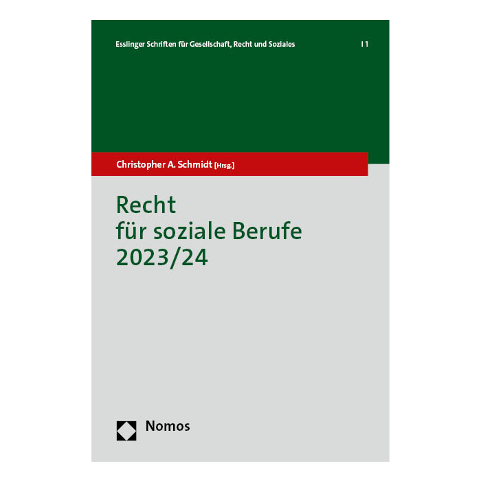 Recht für soziale Berufe 2023/24 Recht für soziale Berufe 2023/24