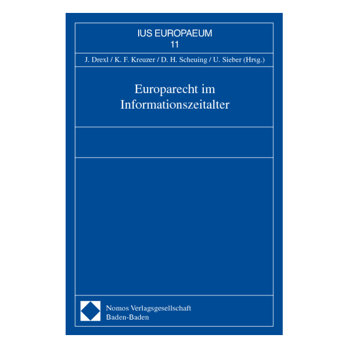 Europarecht im Informationszeitalter Europarecht im Informationszeitalter