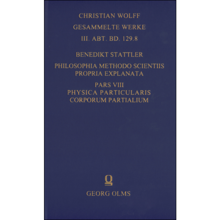 Philosophia methodo scientiis propria explanata Philosophia methodo scientiis propria explanata