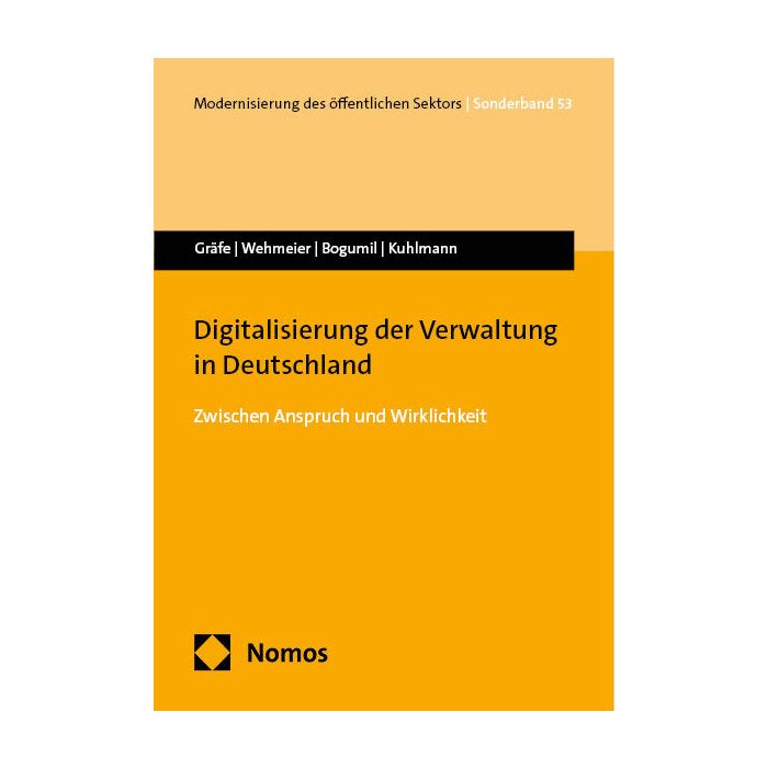 Digitalisierung der Verwaltung in Deutschland Digitalisierung der Verwaltung in Deutschland