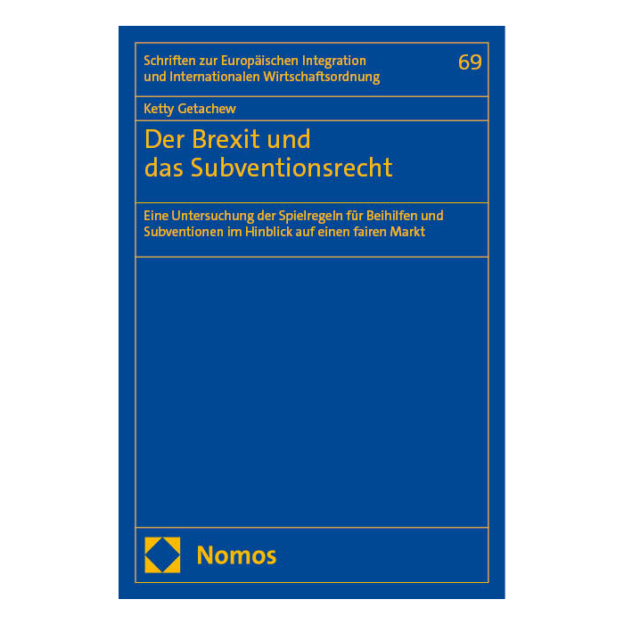 Der Brexit und das Subventionsrecht Der Brexit und das Subventionsrecht
